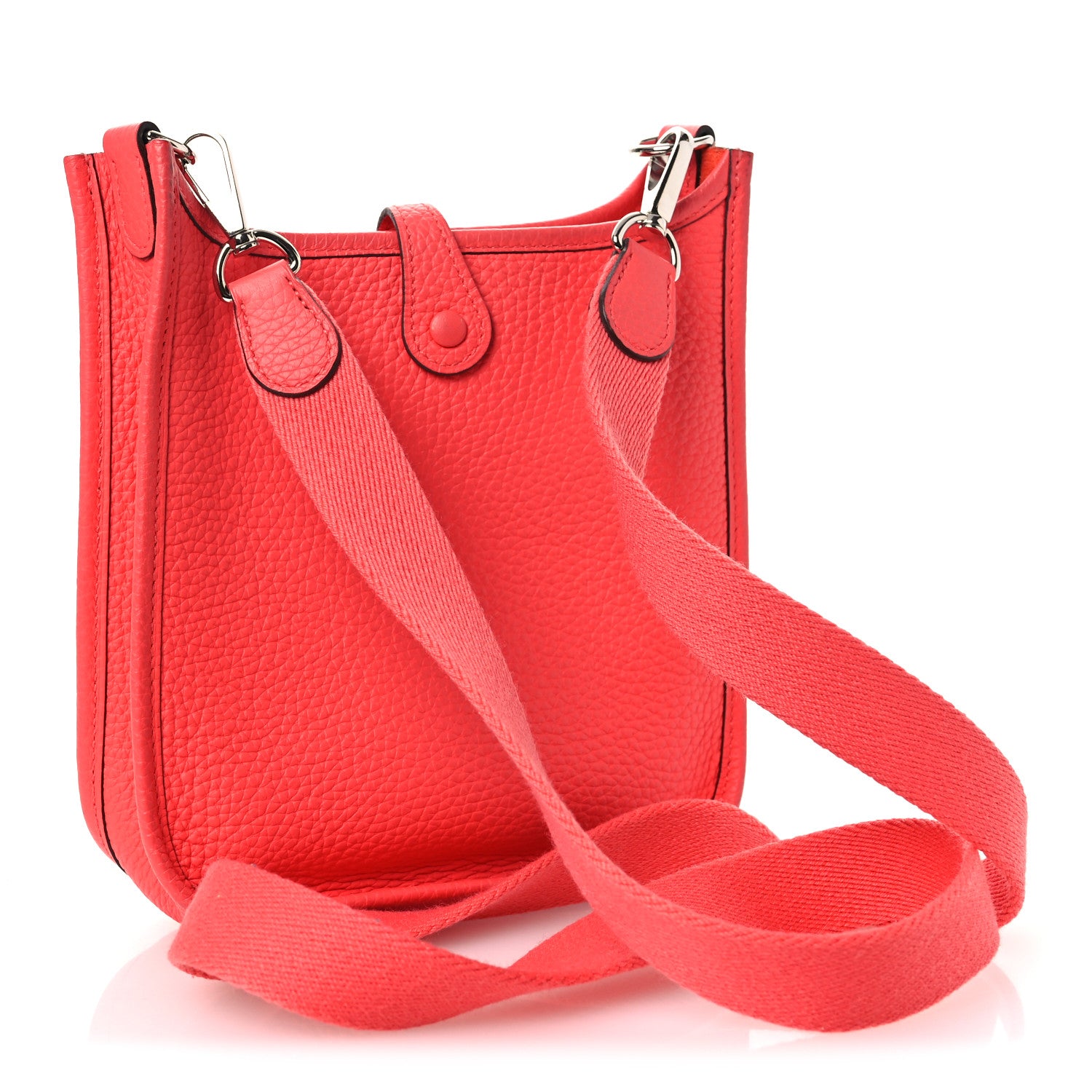 Hermes Taurillon Clemence Evelyne TPM Rose Jaipur 3 of 13