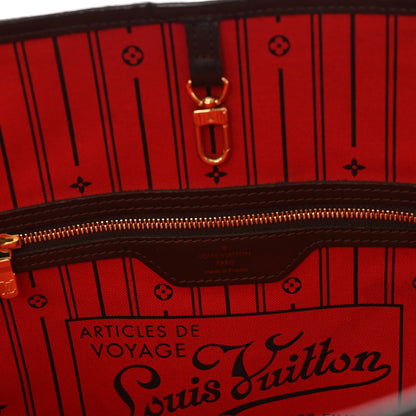 Louis Vuitton Damier Ebene Neverfull MM 6 of 10