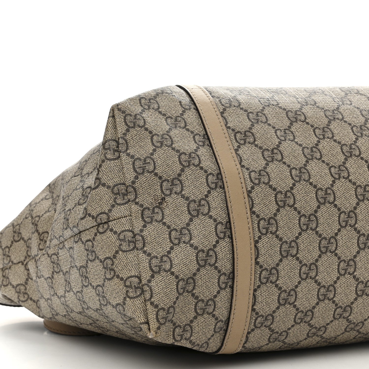 Gucci GG Supreme Monogram Medium Nice Tote Beige 9 of 15