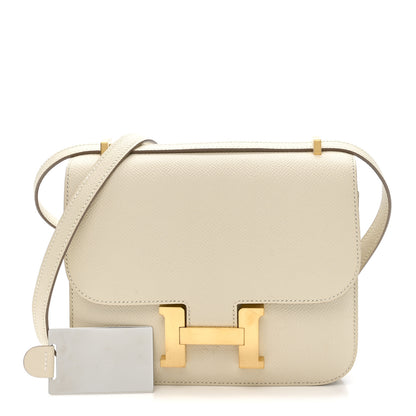 Hermes Epsom Constance 18 Craie 3 of 12