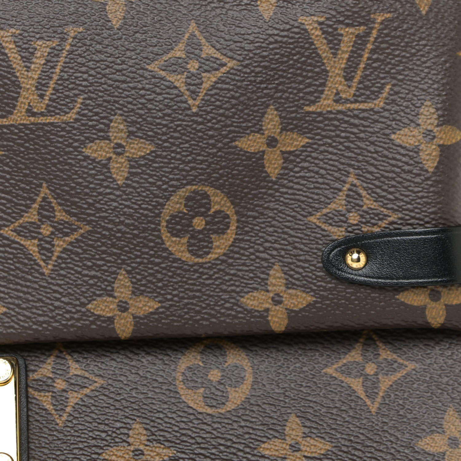 Louis Vuitton Monogram Sac Triangle PM Black 9 of 12