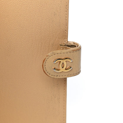 Chanel Goatskin Small Ring Agenda Planner Beige 16 of 22