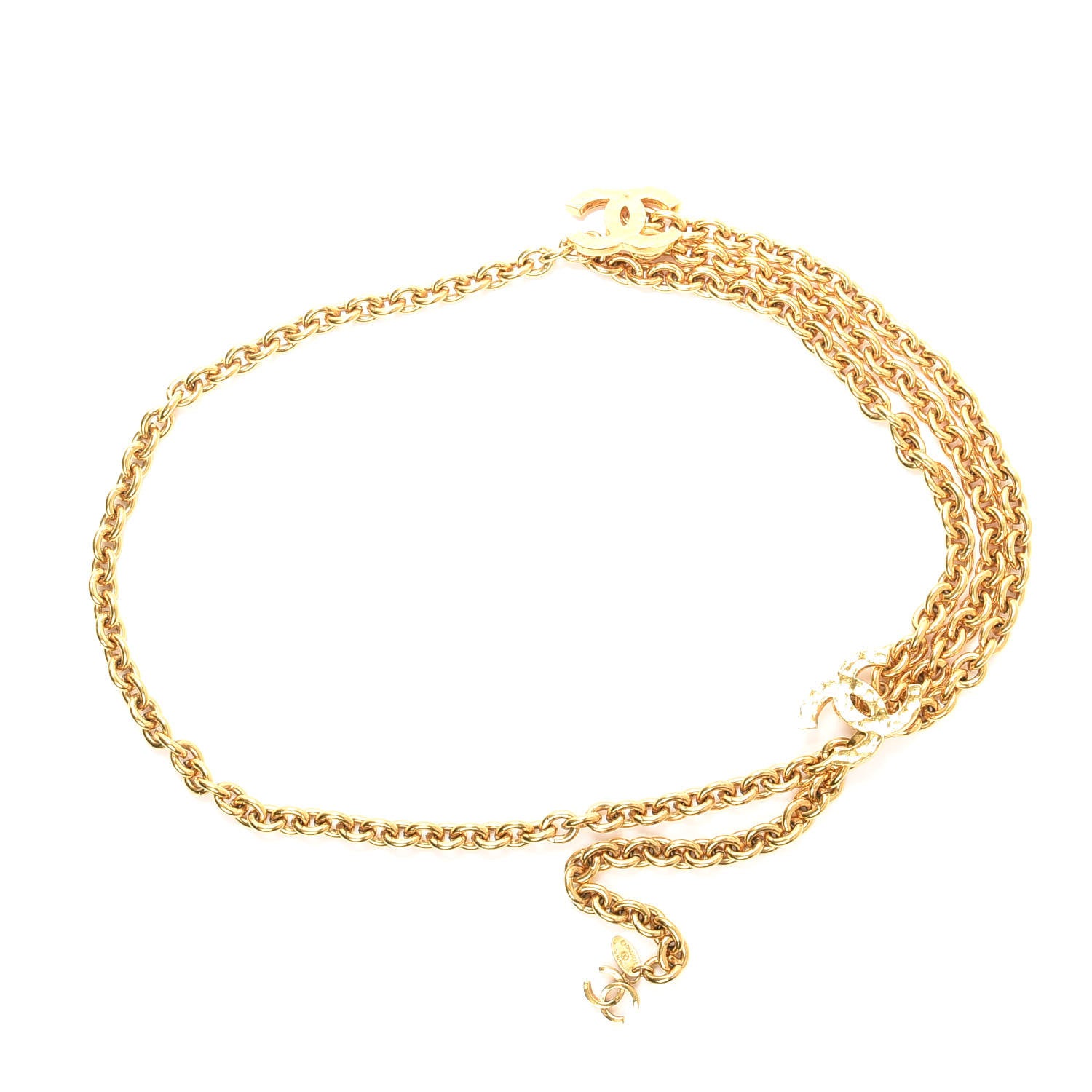 Chanel Chain CC Belt Gold 2 of 3