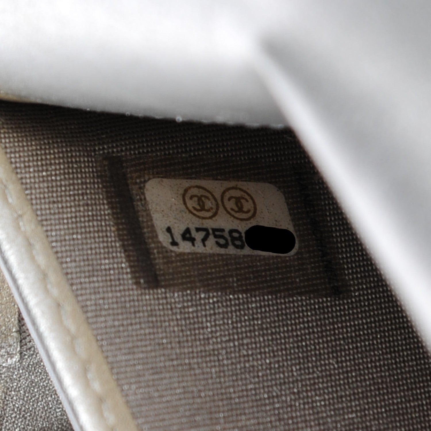 Chanel Metallic Caviar Sevruga Long Flap Wallet Silver 12 of 13
