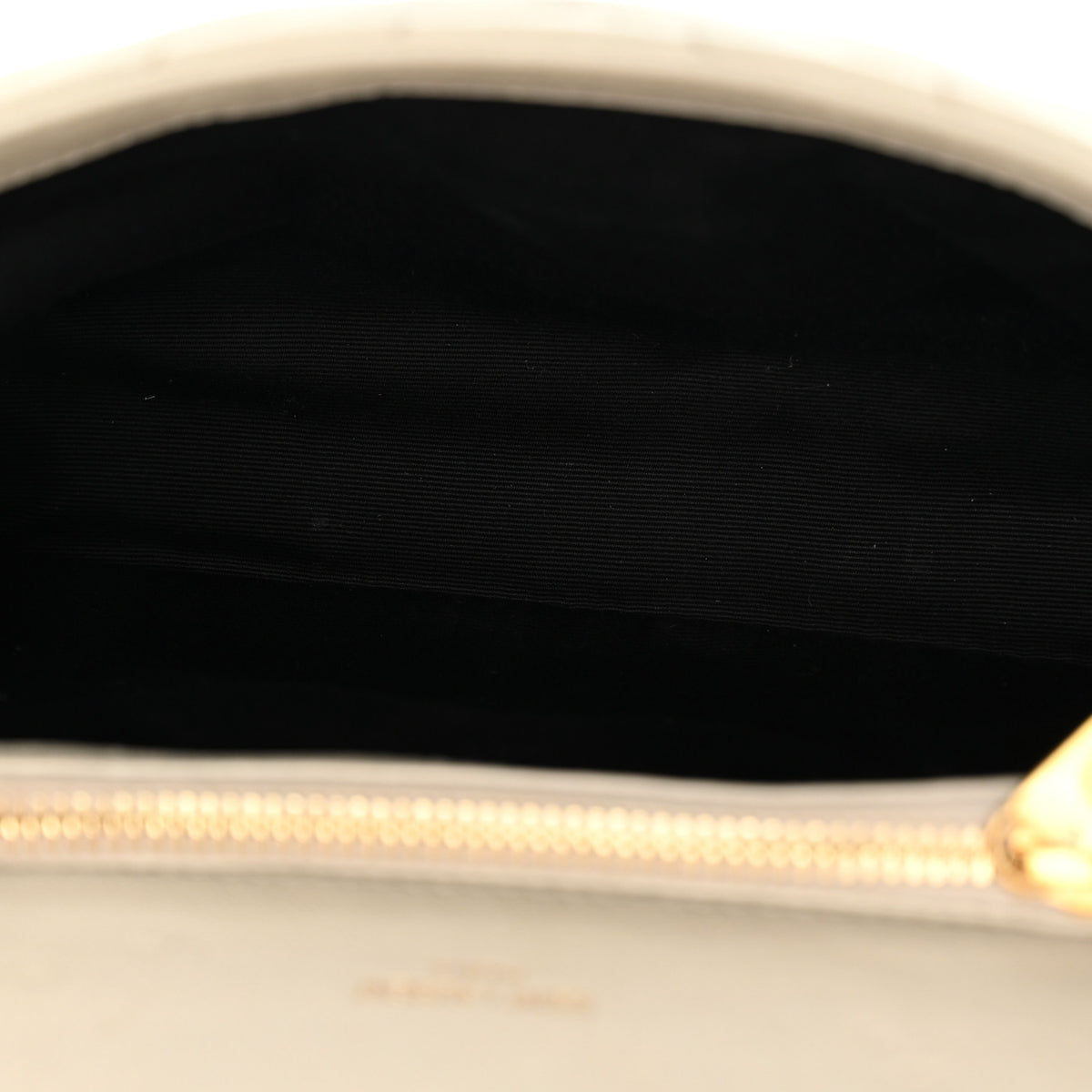 Saint Laurent Sheepskin Matelasse Chevron Monogram Medium College Bag Crema Soft 5 of 15