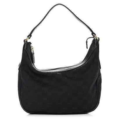 Gucci Monogram Small Charmy Hobo Black 1 of 16