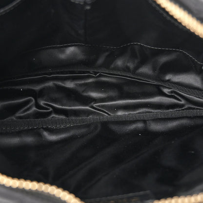 Chanel Satin Quilted Paris-Hamburg Camera Bag Black 5 of 10