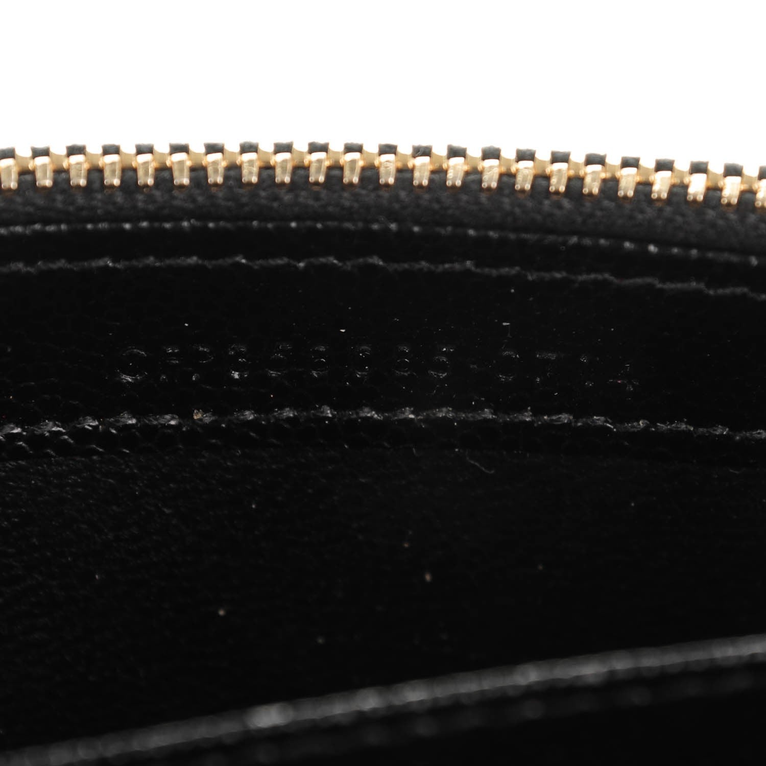 Saint Laurent AINT LAURENT Calfskin Matelasse Chevron Monogram Flap Wallet Black 9 of 11