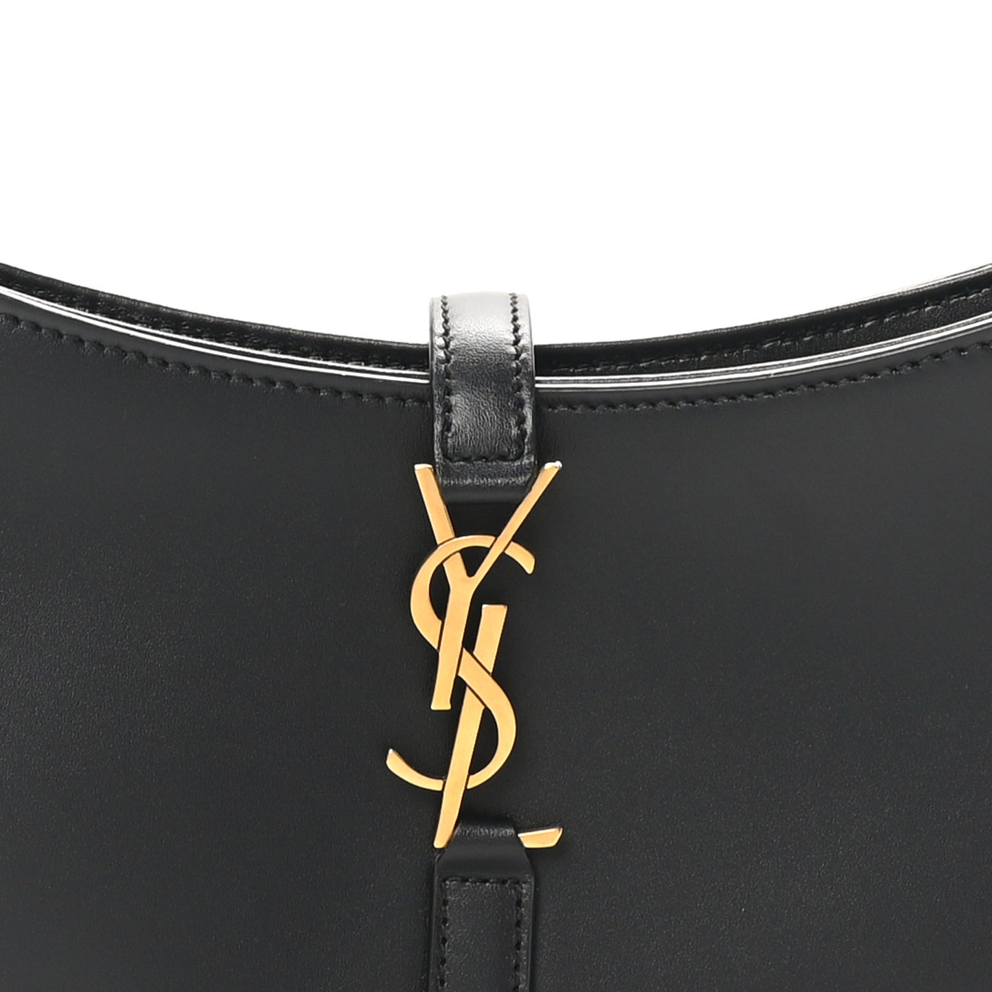 Smooth Calfskin Le 5 A 7 Mini Hobo Black