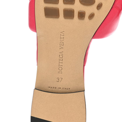 Bottega Veneta Nappa Quilted Rubber Lido Flat Sandals 37 Lollipop 6 of 9
