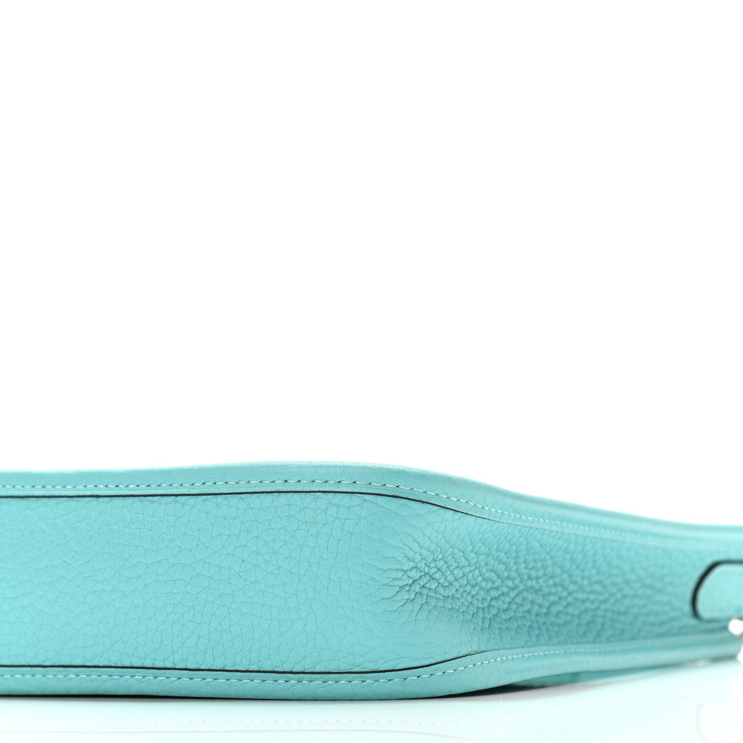 Hermes Taurillon Clemence Evelyne TPM Bleu Atoll 9 of 10