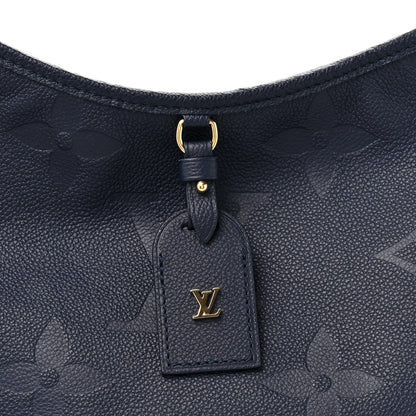 Louis Vuitton Empreinte Monogram Giant CarryAll MM Navy 7 of 9