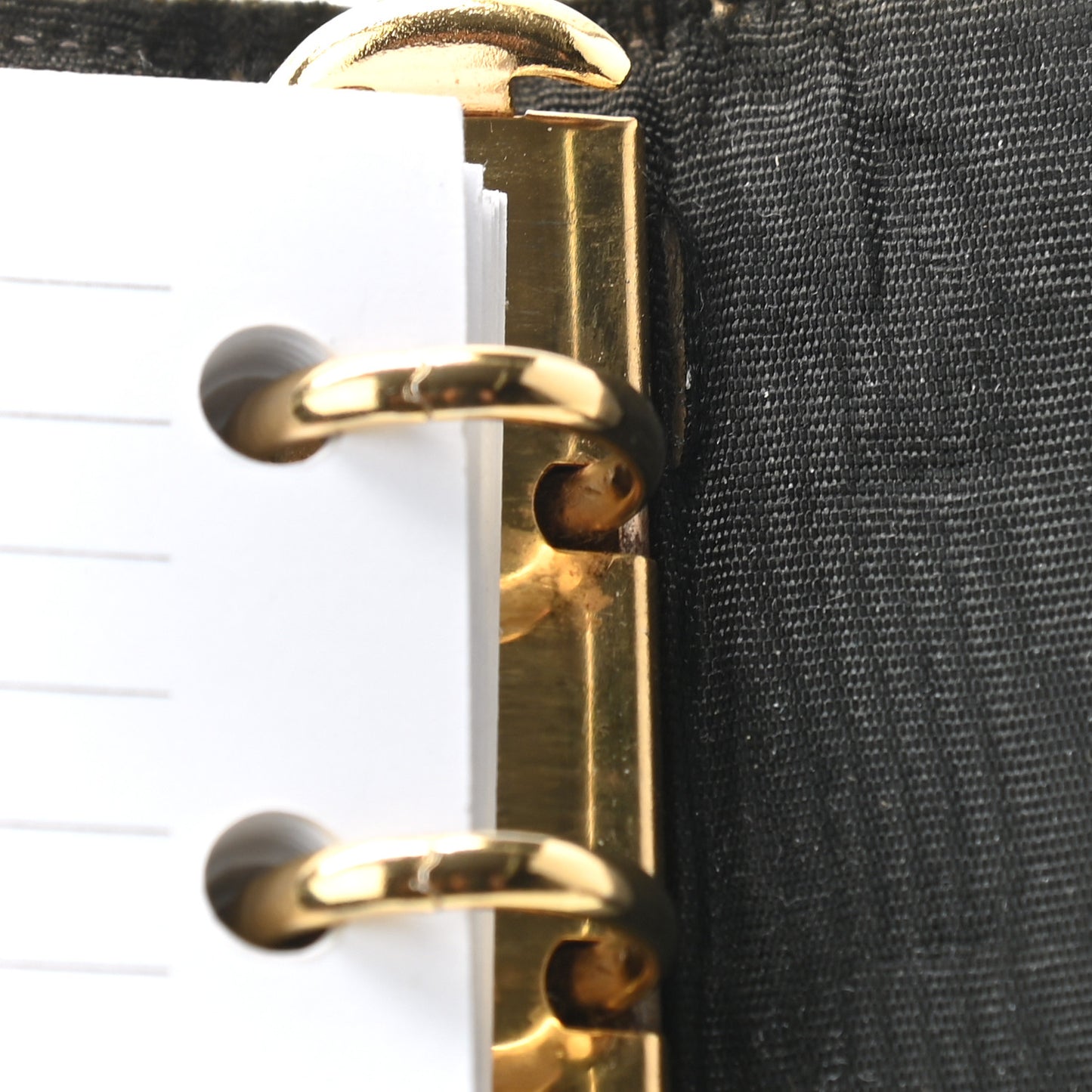 Caviar CC Small Ring Agenda Planner Black