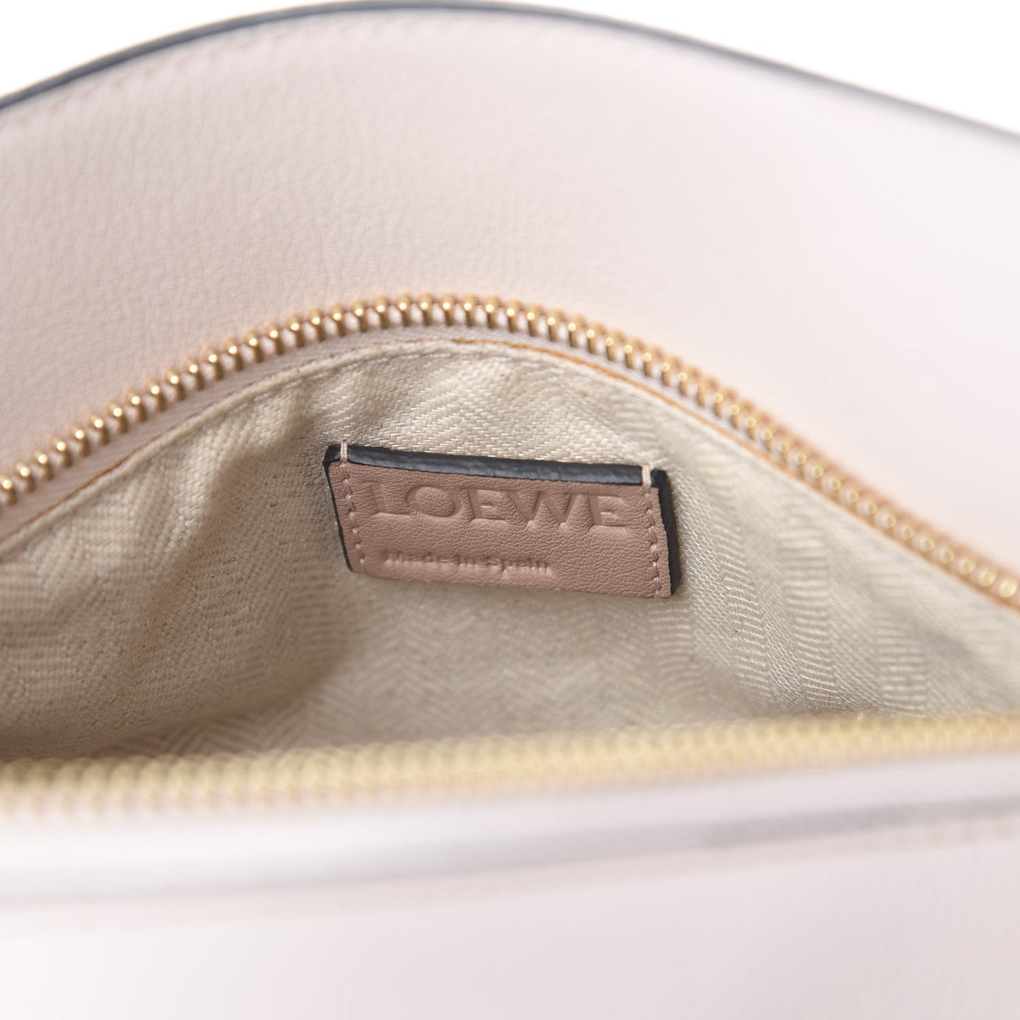 Calfskin Suede Small Puzzle Bag Blush
