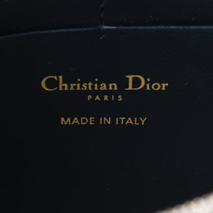 Christian Dior Oblique Saddle Chain Pouch Blue 6 of 9