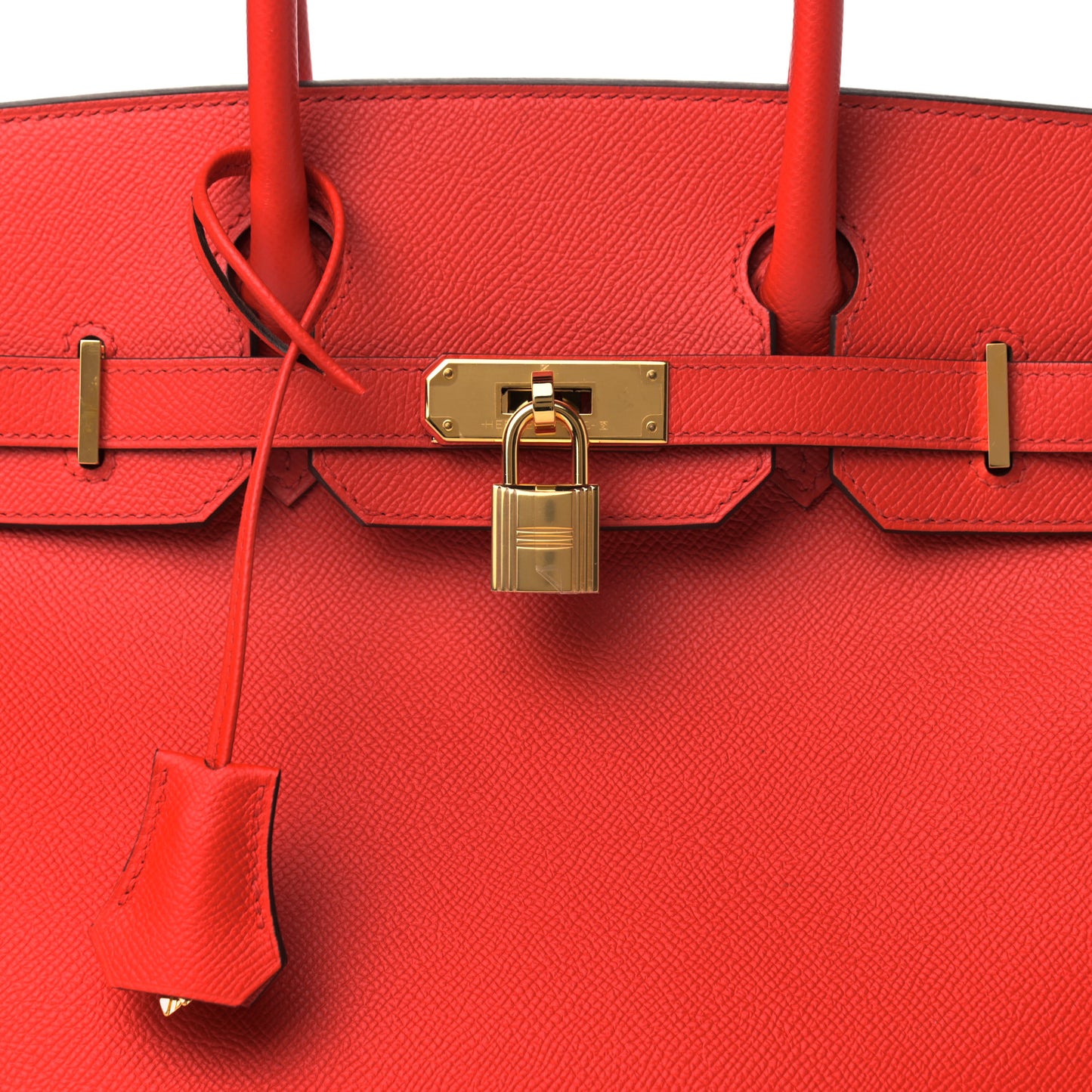 Epsom Birkin 30 Rouge De Coeur