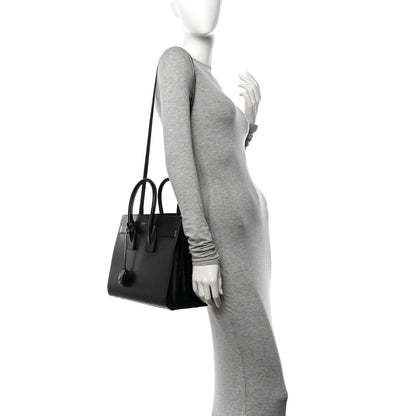 Saint Laurent Grain De Poudre Small Sac De Jour Black 2 of 9