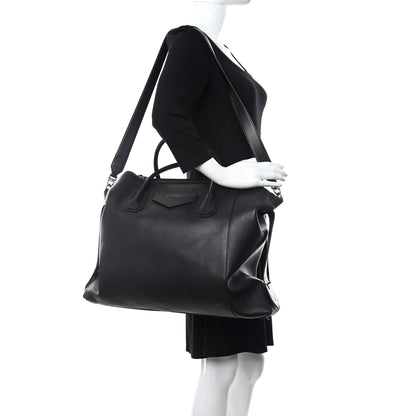 Givenchy Smooth Calfskin Large Soft Antigona Black 2 of 9