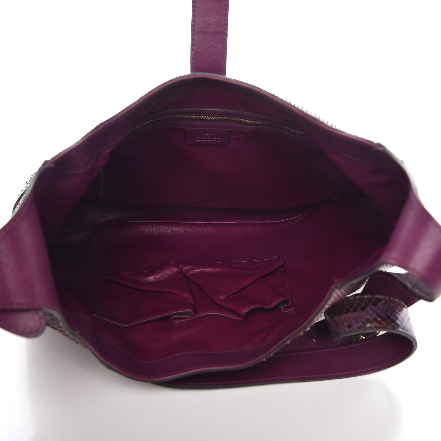 Python Medium Jackie Shoulder Bag Purple