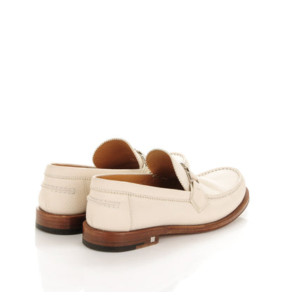 Louis Vuitton Mens Calfskin Major Loafers 7 White 4 of 7