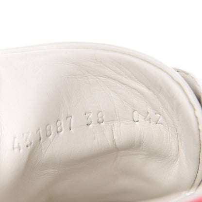 Gucci Calfskin Web Pearl Studded Womens Ace Sneakers 38 White 8 of 9