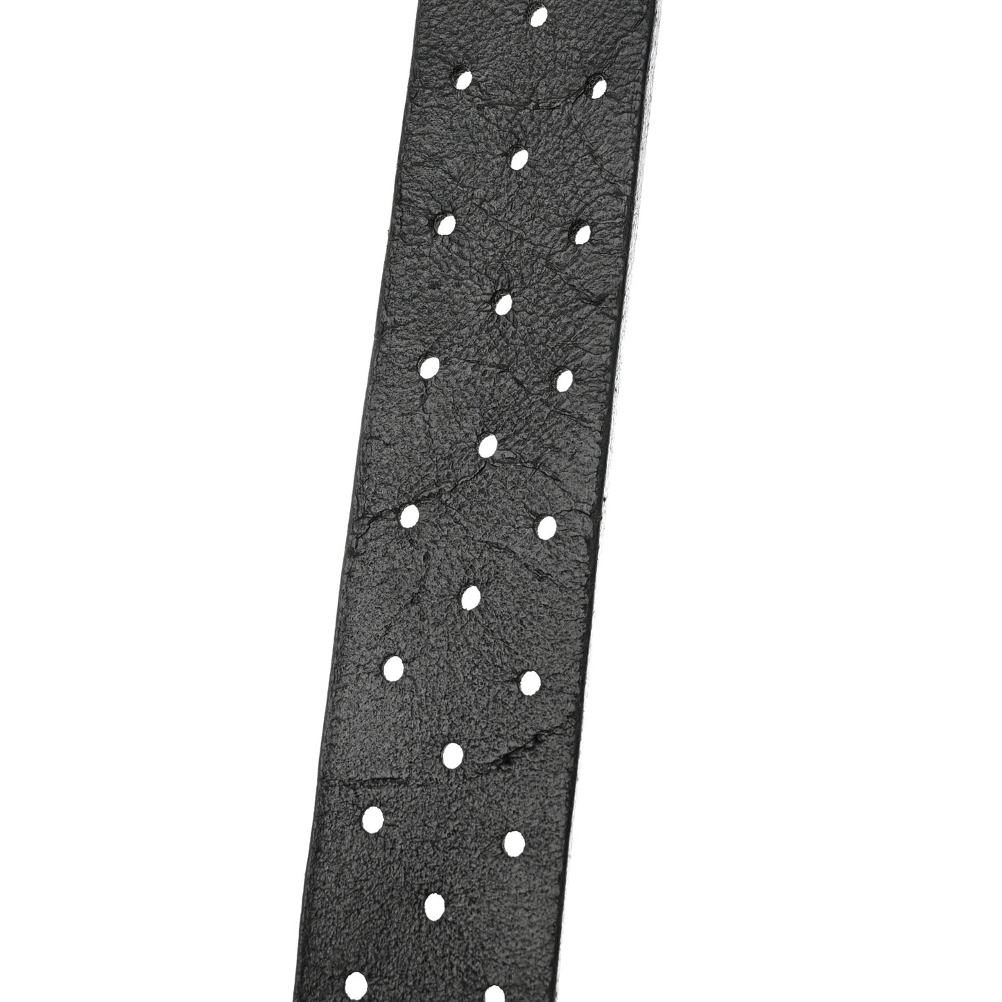 Calfskin Perforated Interlocking G Belt 85 34 Black