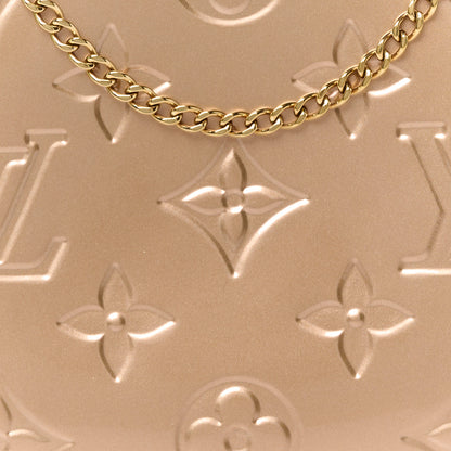 Louis Vuitton Metallic Vernis Mini Pochette Accessories Rose Gold 7 of 10