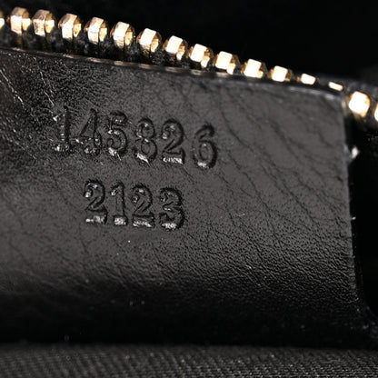 Gucci Calfskin Creole Hobo Black 7 of 10