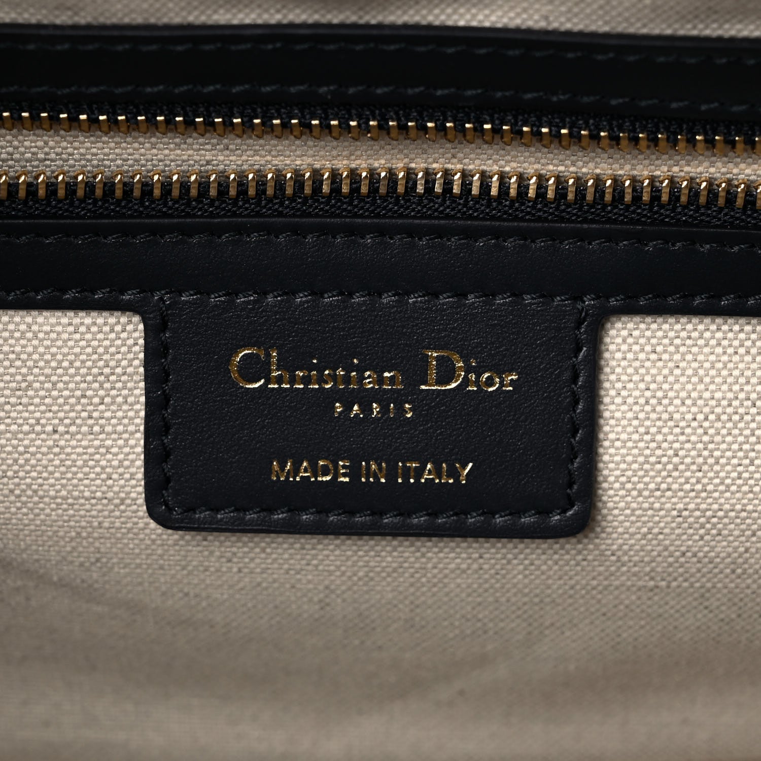 Christian Dior Padded Étoile Calfskin Embossed Medium Dior Vibe Zip Bowling Bag Silver Black 6 of 10