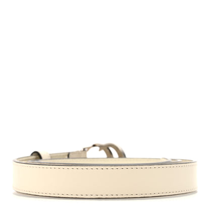 Gucci Calfskin Double G 20mm Belt 85 34 Mystic White 2 of 5