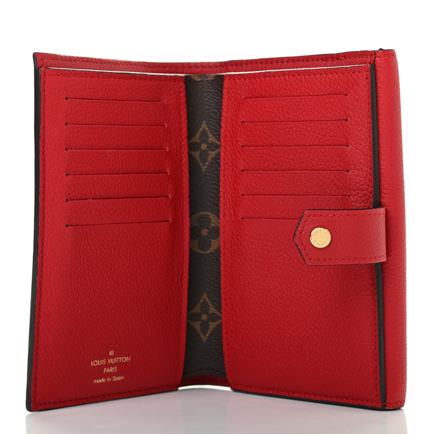 Louis Vuitton Monogram Pallas Compact Wallet Cerise 4 of 6