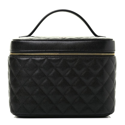 Chanel Caviar Quilted Large Vanity Pouch Black 1 of 14