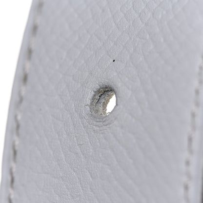 Hermes Epsom Swift 32mm H Belt 80 White Craie 8 of 9