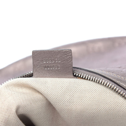 Gucci Metallic Guccissima Medium GG Twins Hobo Mauve 7 of 13