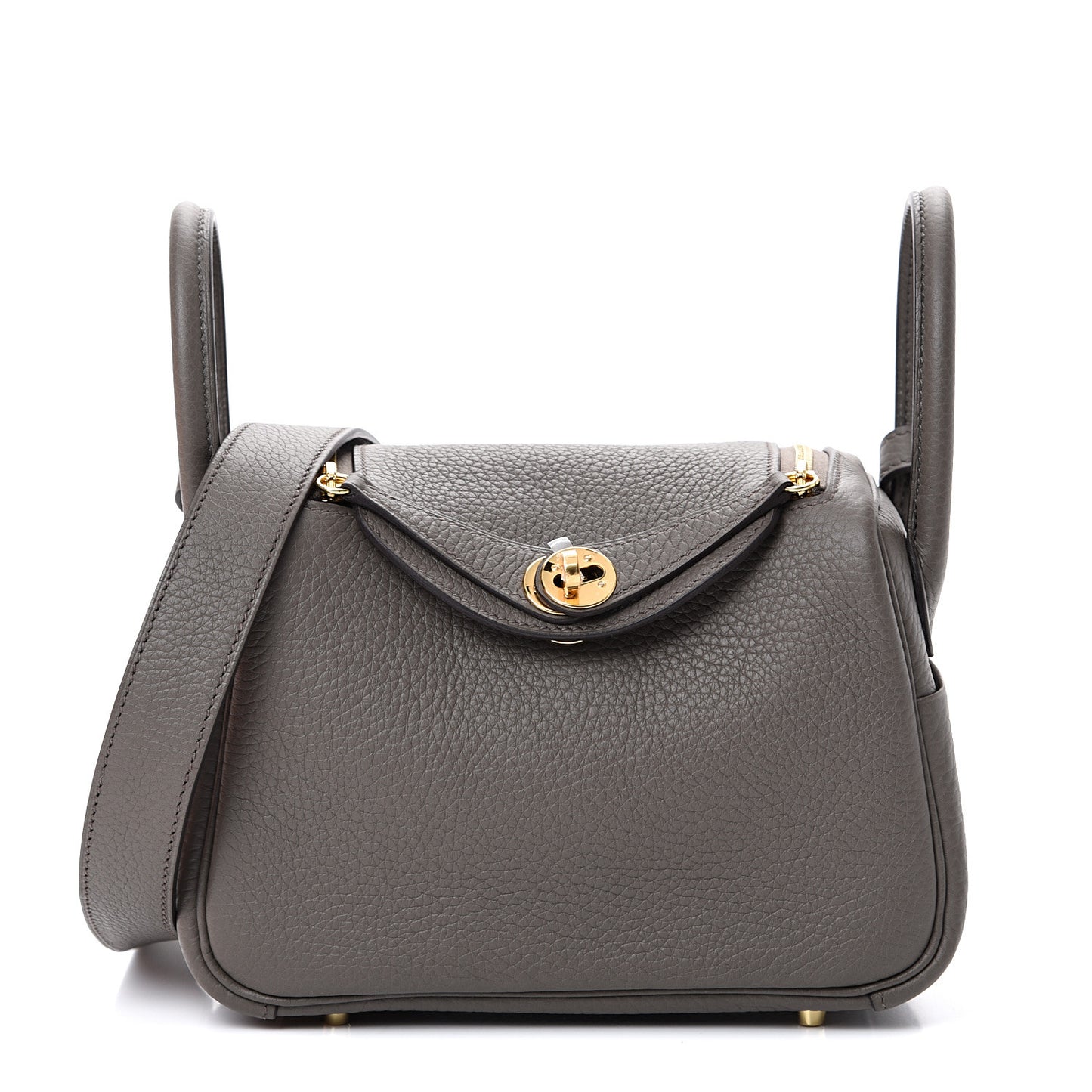 Taurillon Clemence Mini Lindy 20 Etain