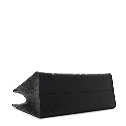 Louis Vuitton Empreinte Monogram Giant Onthego GM Black 4 of 10