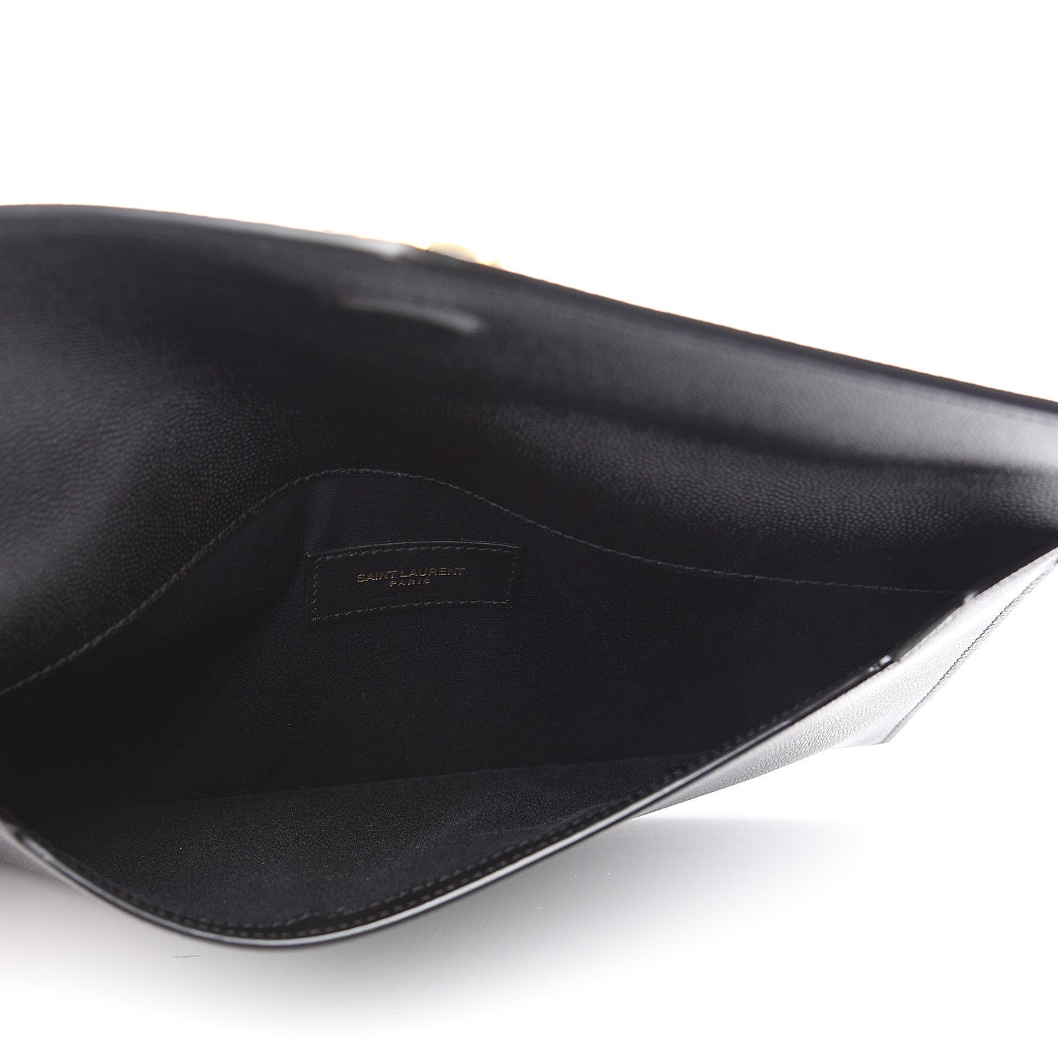 Saint Laurent Grain De Poudre Uptown Pouch Black 4 of 6