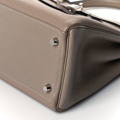 Hermes Togo Kelly Retourne 32 Etoupe 9 of 9