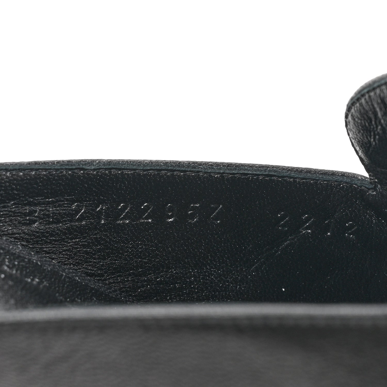 Hermes Goatskin Oz Mules 38 Black 8 of 9
