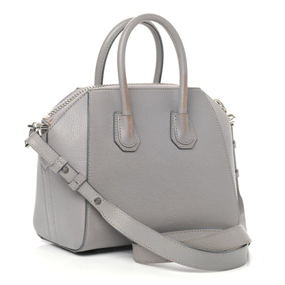 Givenchy Sugar Goatskin Mini Antigona Pearl Grey 3 of 19