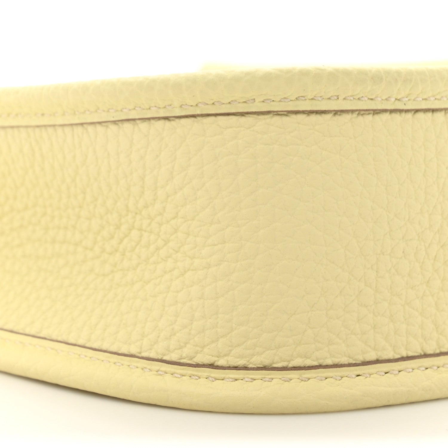 Hermes Taurillon Clemence Evelyne TPM Jaune Milton 10 of 11