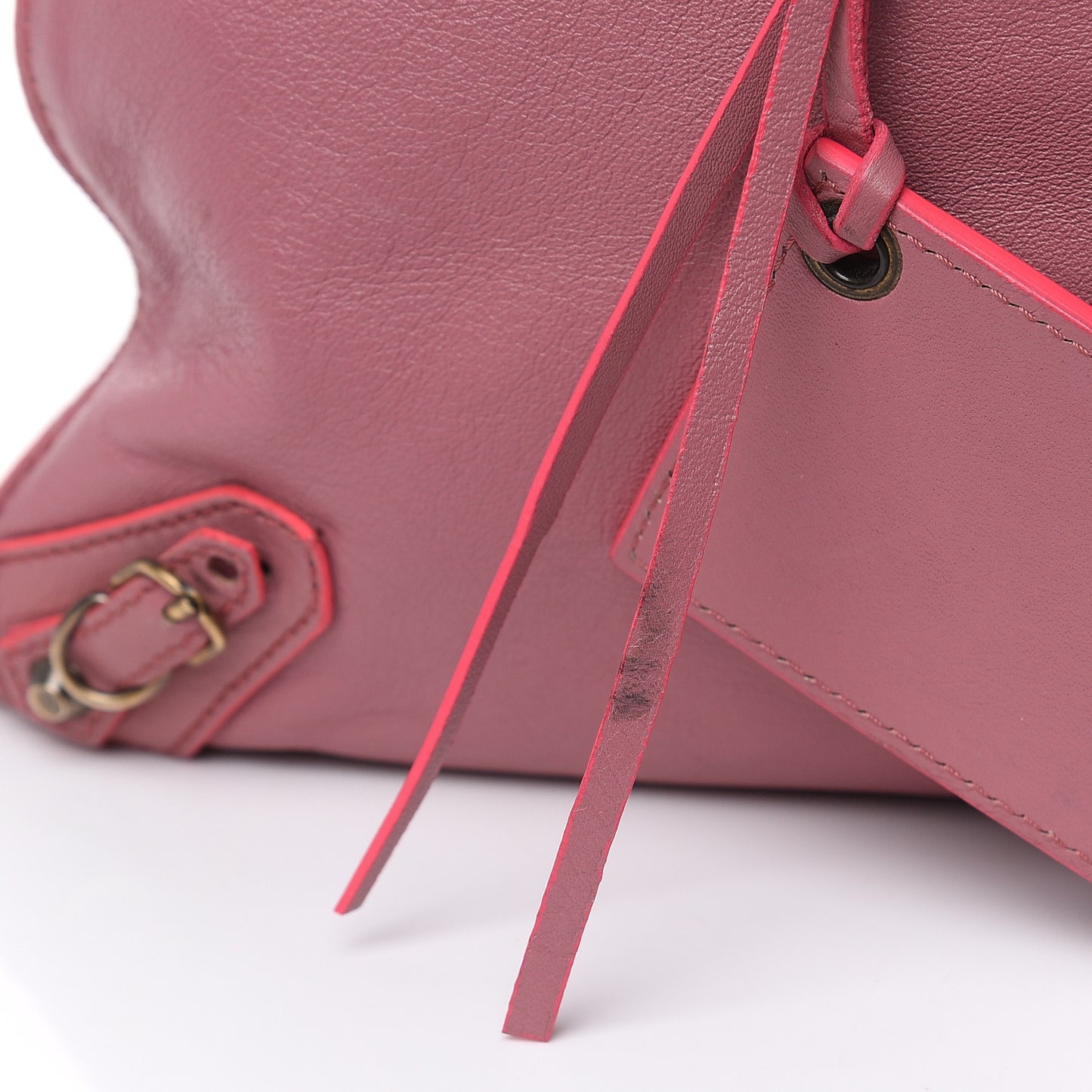 Veau Papier A4 Tote Rose Anglaise