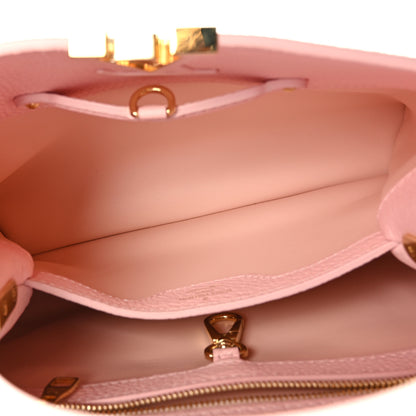 Louis Vuitton Taurillon Capucines BB Rose Jasmin 5 of 8