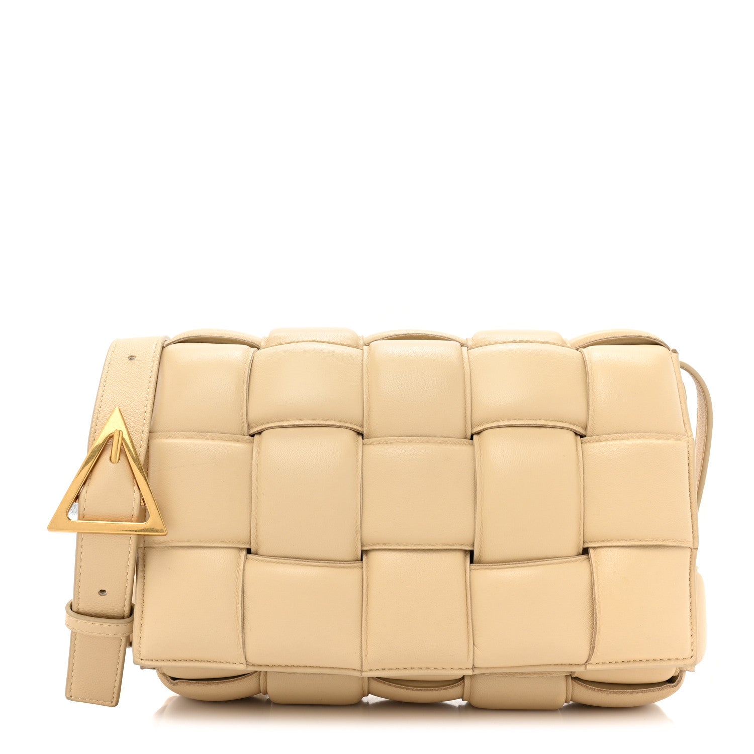 Bottega Veneta Nappa Maxi Intreccio Padded Cassette Crossbody Bag Porridge 1 of 13