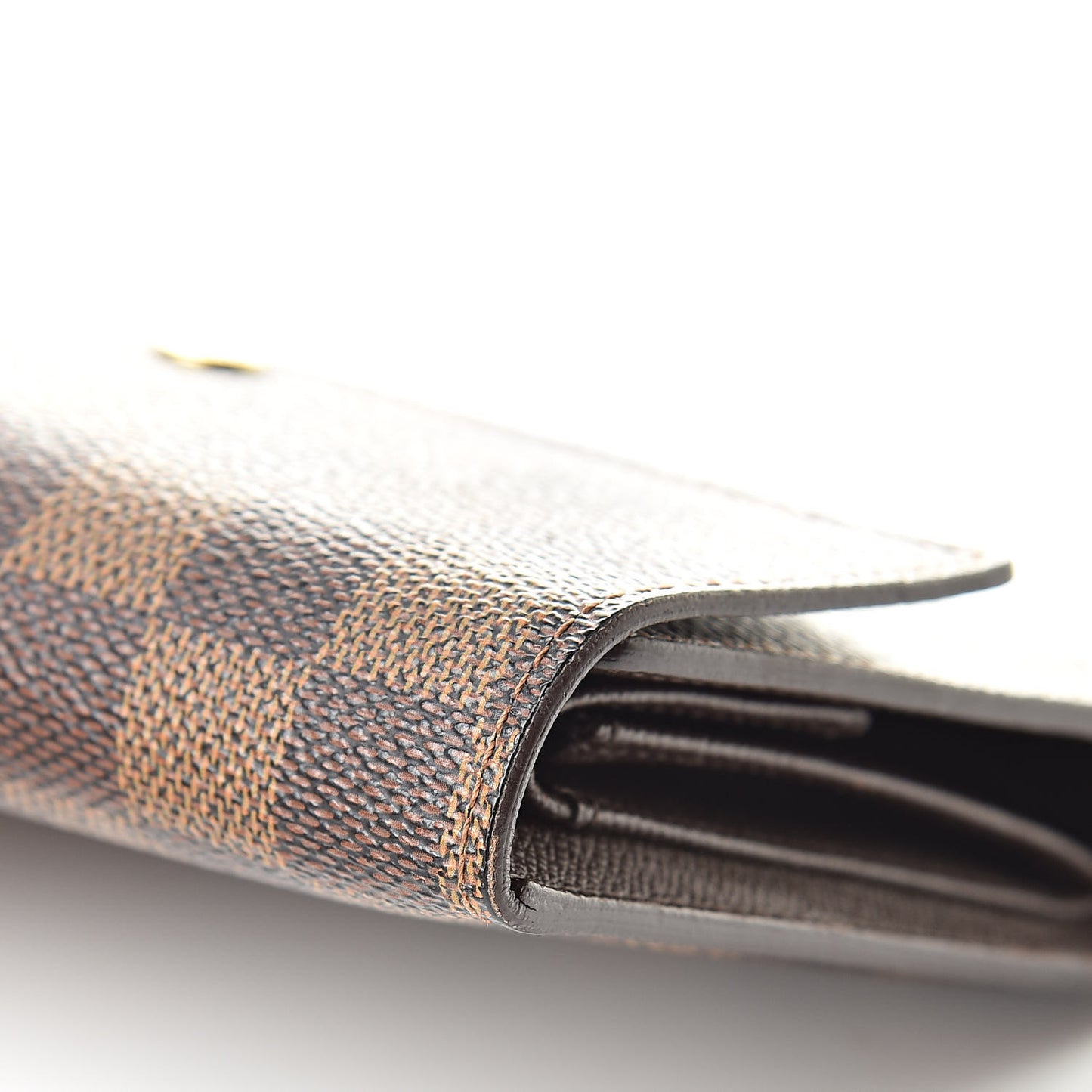 Damier Ebene Porte Tresor Etui Papier Wallet