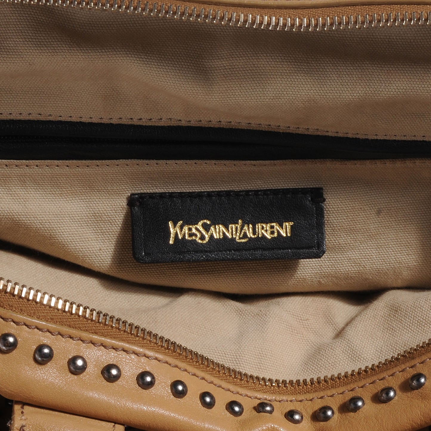 Studded Sac Y Rock Beige