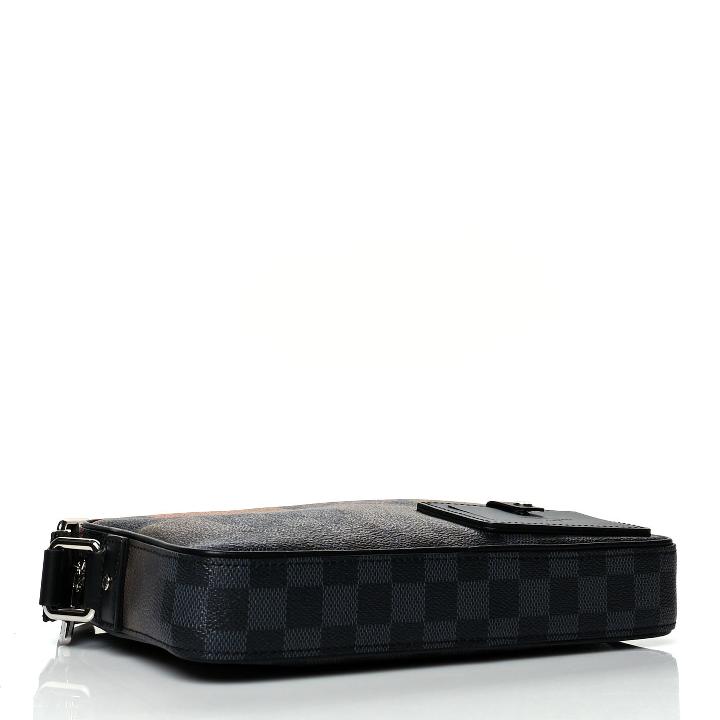 Giant Damier Graphite Alpha Messenger Bag Orange