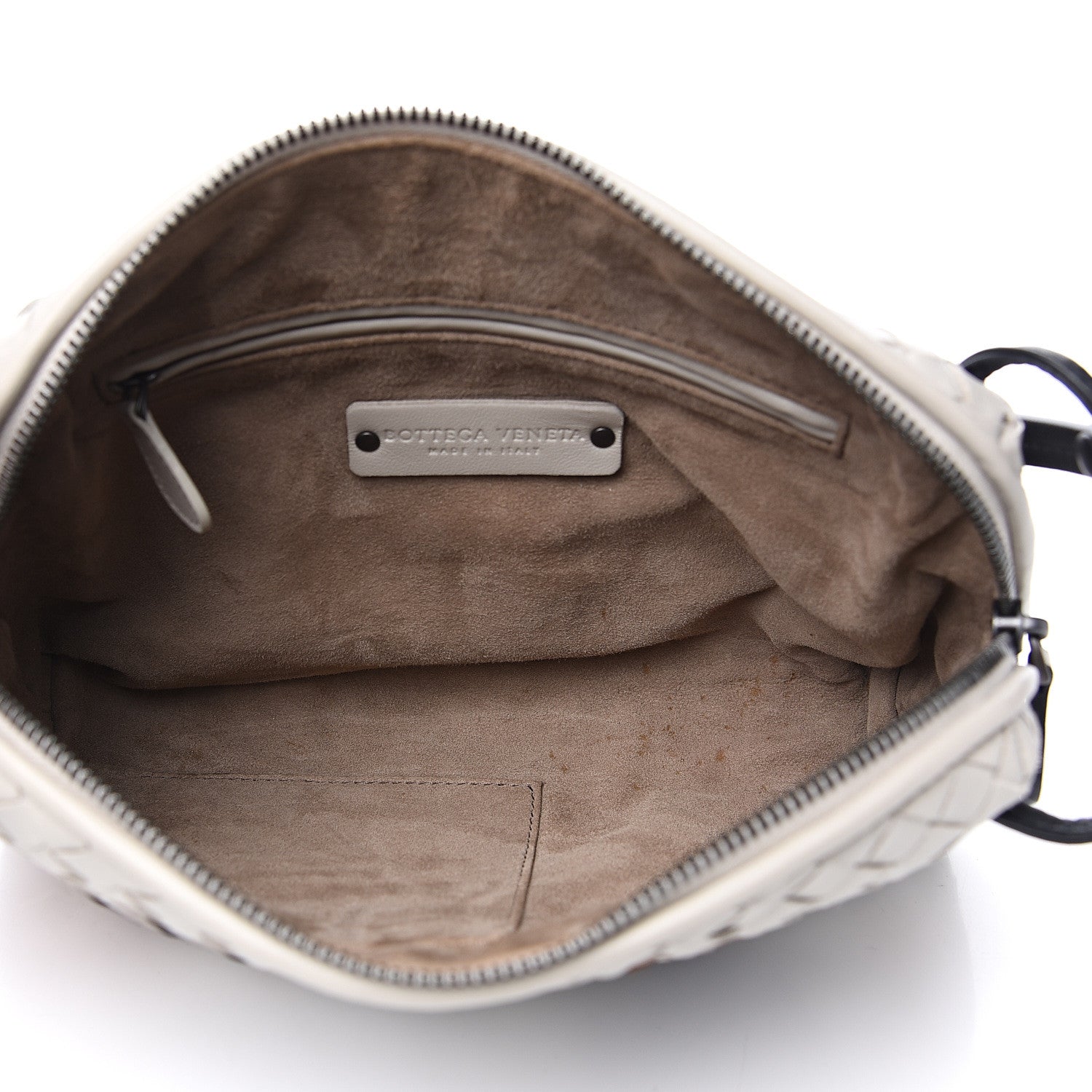 Bottega Veneta Nappa Intrecciato Nodini Crossbody Messenger Cement Abstract 4 of 9