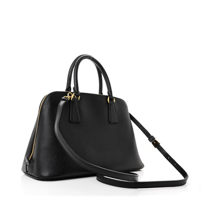 Prada Saffiano Lux Medium Promenade Tote Black 3 of 11