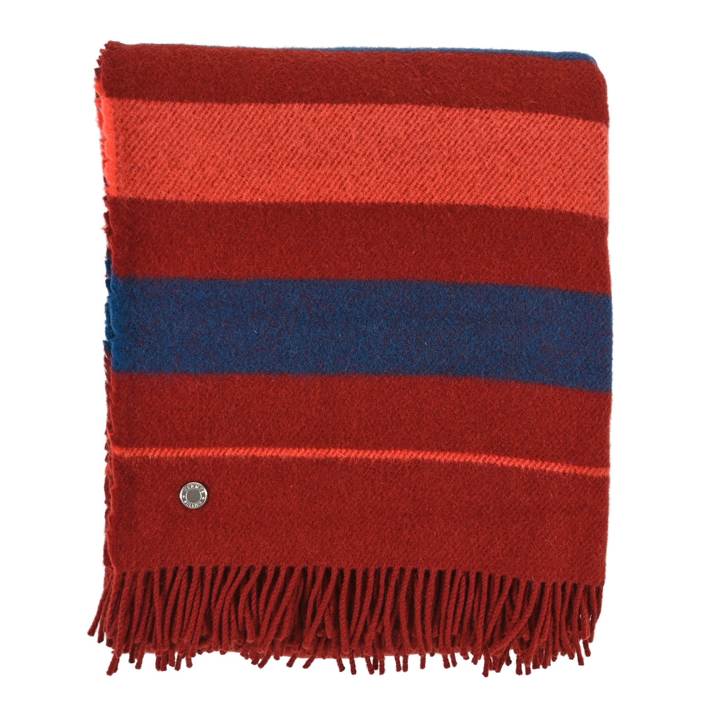 Wool Rocabar Blanket Rouge H